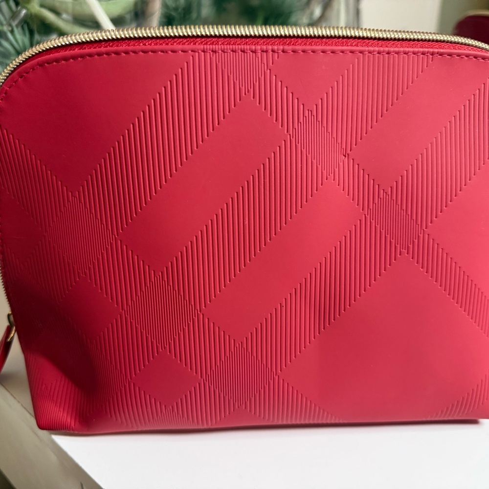 Burberry Red Designer Women's Bag